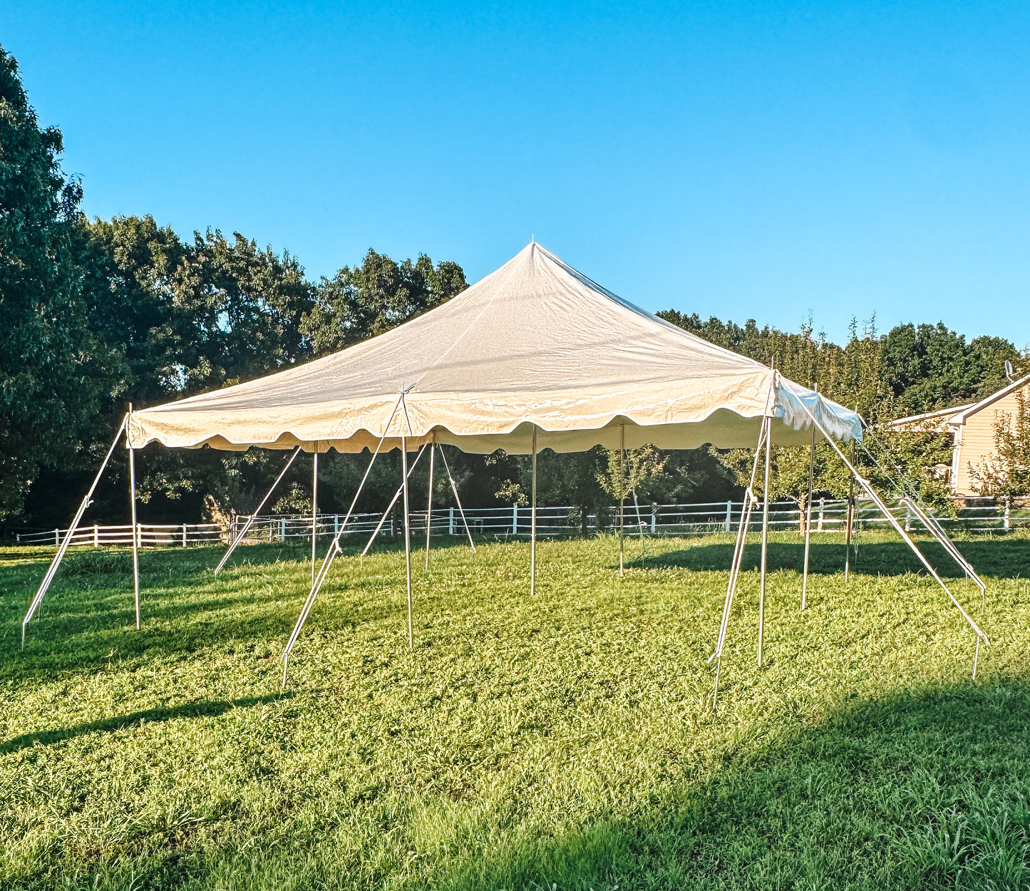 20 x 20 Pole Tent