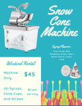Snow Cone Machine